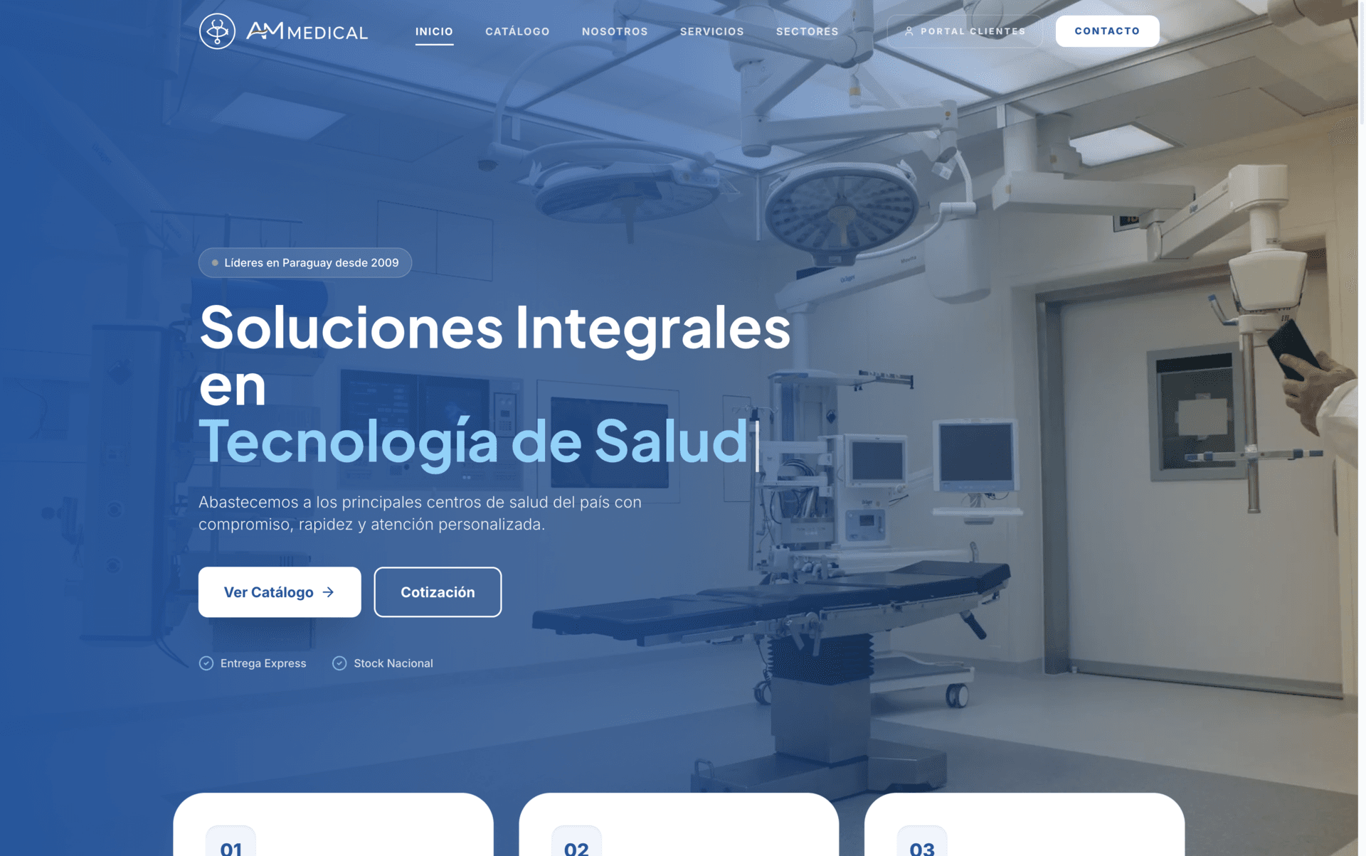 Sitio de AM Medical